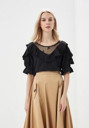 Блуза  - черный цвет