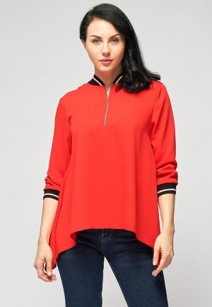Блуза  - красный цвет