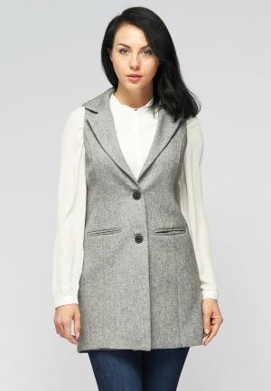 Жилет  - серый цвет