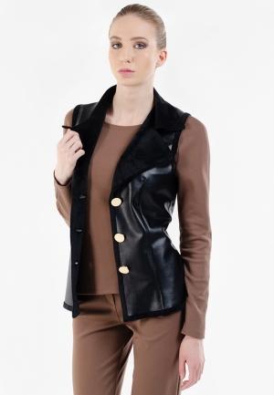 Жилет  - черный цвет