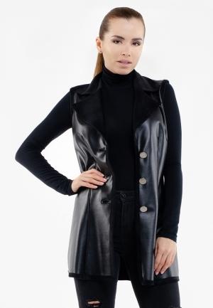 Жилет  - черный цвет