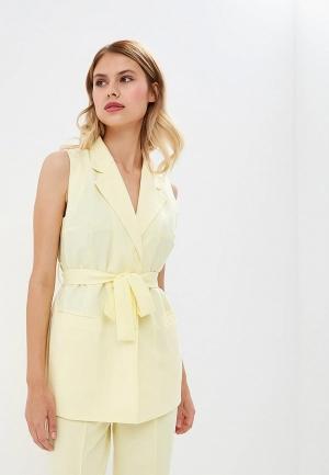 Жилет  - желтый цвет