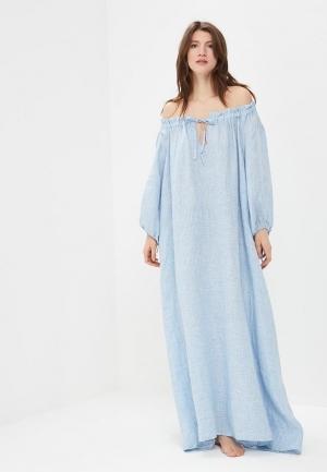 Платье  - голубой цвет