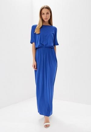 Платье  - синий цвет