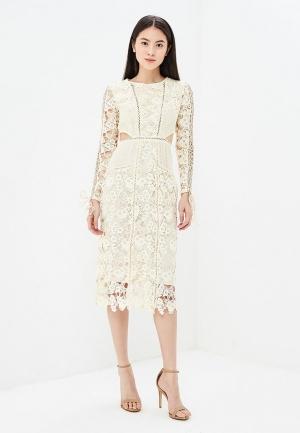 Платье  - бежевый цвет