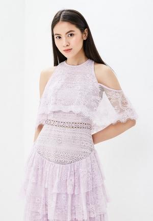 Платье  - фиолетовый цвет