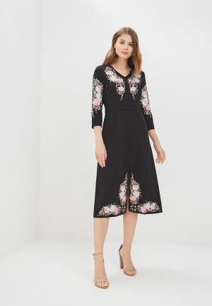 Платье  - черный цвет