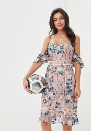 Платье  - розовый цвет