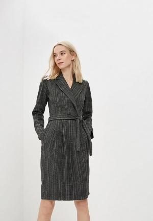 Платье  - серый цвет