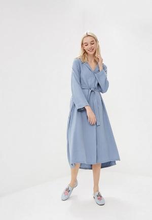 Платье  - голубой цвет