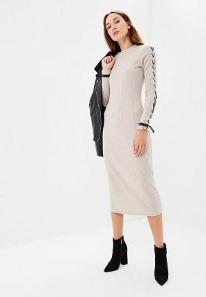 Платье  - бежевый цвет