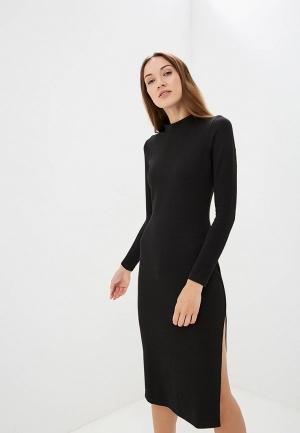 Платье  - черный цвет