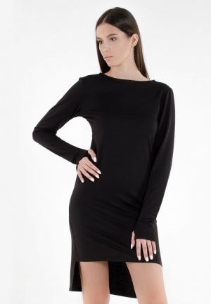 Платье  - черный цвет