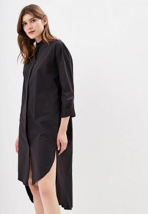 Платье  - черный цвет