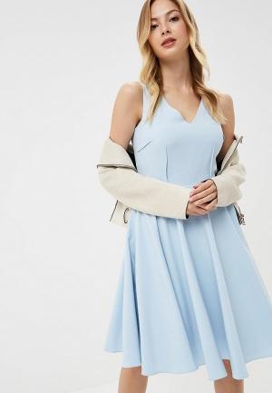 Платье  - голубой цвет
