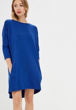 Платье  - синий цвет