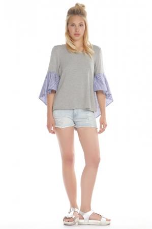 Блуза  - Hgrey, серый цвет