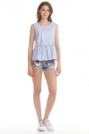 Блуза  - Light blu цвет