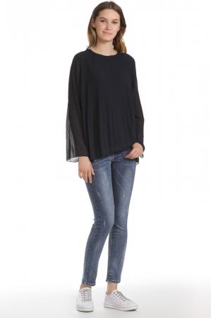 Блуза  - Blu scuro цвет