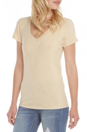 Футболка  - Taupe, бежевый цвет