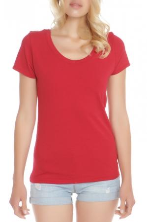 Футболка  - Dark red, красный цвет