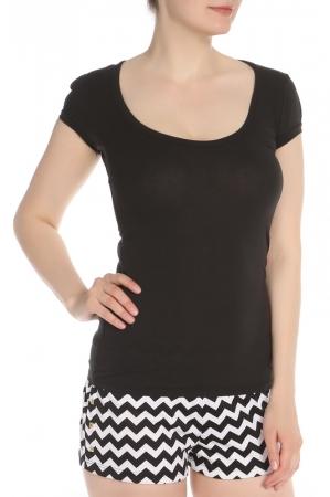 Футболка  - Черный цвет