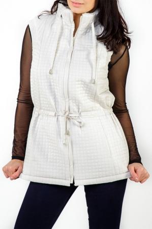 Жилет  - Светло, серый цвет