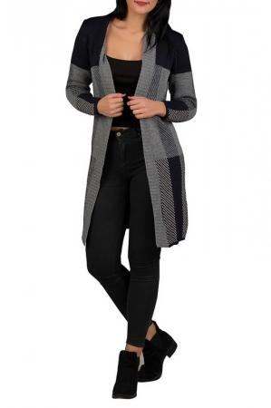 Кардиган  - Navy and Grey цвет