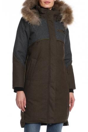 Куртка  - Коричневый цвет