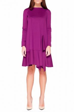 Платье  - Баклажановый цвет