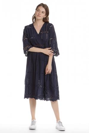 Платье  - Синий цвет