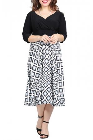 Вечернее платье  - WHITE AND BLACK цвет