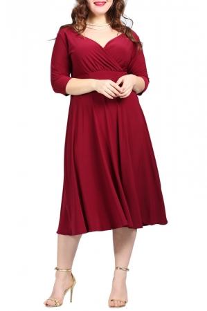 Вечернее платье  - BURGUNDY цвет