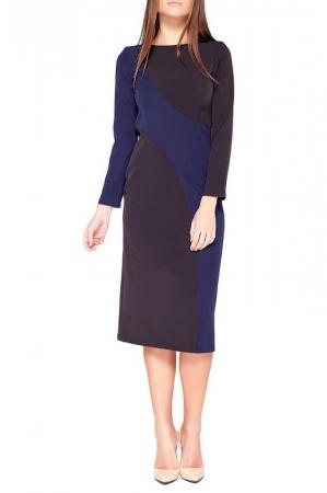 Платье  - Синий, черный цвет