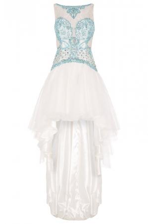 Сарафан  - White and turquoise цвет