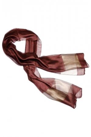 Платок  - Бордовый, золотой цвет