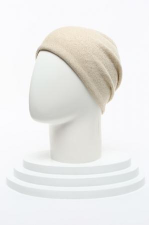 Шапка  - Белое золото цвет