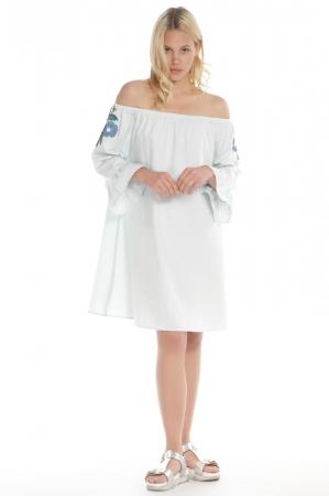 Туника  - Lt denim, джинсовый цвет