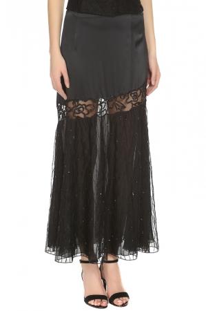 Юбка  - Черный цвет