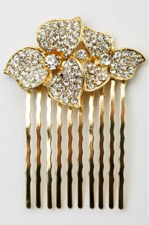 Заколка  - Золотой цвет