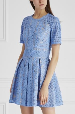 Платье  - голубой цвет