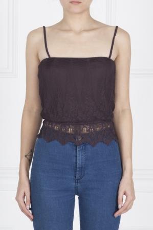 Топ  - Черный цвет