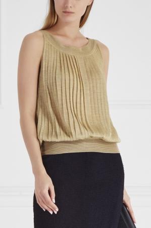 Топ  - песочный цвет