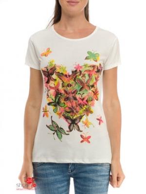 Футболка  - молочный цвет