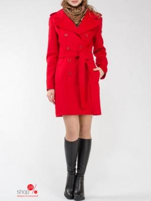 Пальто  - красный цвет