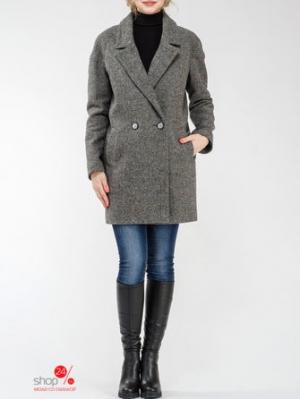 Пальто  - черный, белый цвет