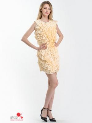 Платье  - бежевый цвет