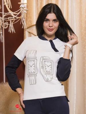 Свитшот  - белый, синий цвет