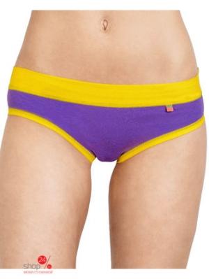 Трусы  - фиолетовый, желтый цвет