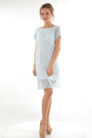 Платье  - Голубой цвет